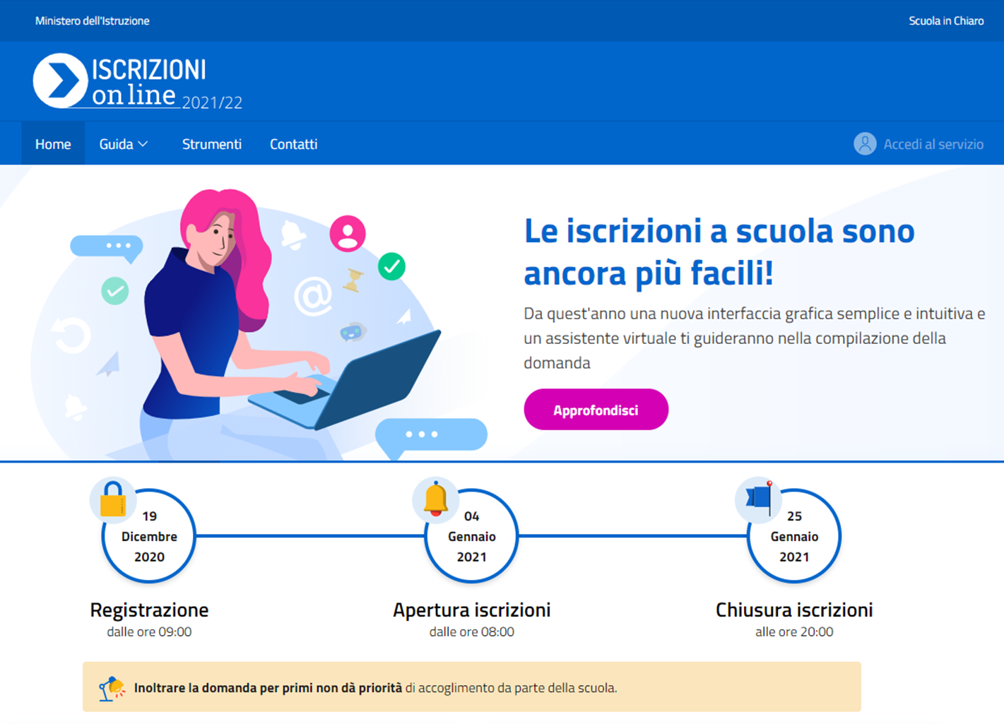 Ultimi giorni per le iscrizioni online 2021/2022 - Ciofs FP Lombardia