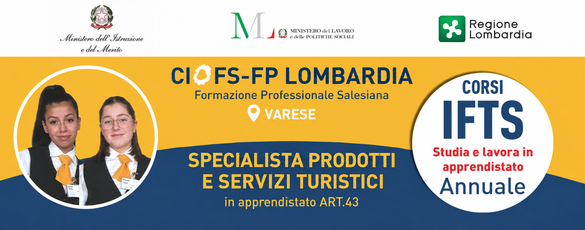 Banner Formativo IFTS in Lombardia
